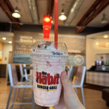 Habit Burger & Grill - Peppermint Bark Shake - Burgers Near Me - Folsom, California Habit Burger & Grill - Peppermint Bark Shake - Burgers Near Me - Folsom, California