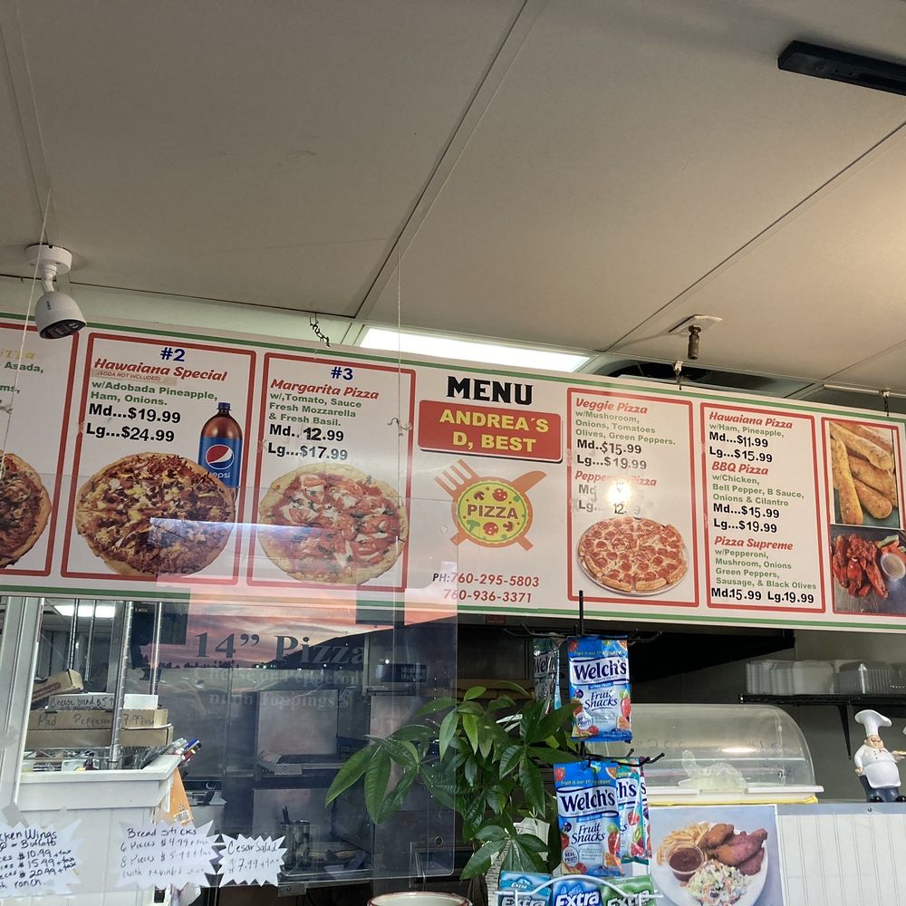 Andreas D Best Pizza - Main menu - Chicken Wings Near Me - Vista, California Andreas D Best Pizza - Main menu - Chicken Wings Near Me - Vista, California