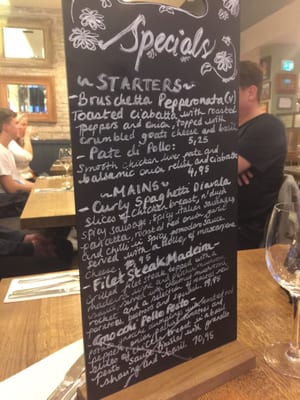 Menu photo 2 Bella Italia Restaurants London, XGL Menu photo 2 Bella Italia Restaurants London, XGL