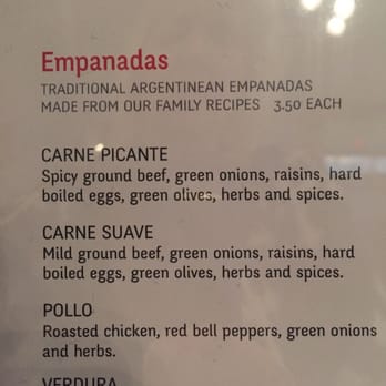Buenos Aires Cafe - Six different Empanadas to choose from. - Argentine Near Me - Bee Cave, Texas Buenos Aires Cafe - Six different Empanadas to choose from. - Argentine Near Me - Bee Cave, Texas