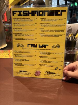 Menu photo 7 Fishmonger Nashville, TN