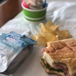 The Market On the Boulevard - Great Falls sandwich was soo good! New drink discovery Susosue water tasted so clean and refreshing!