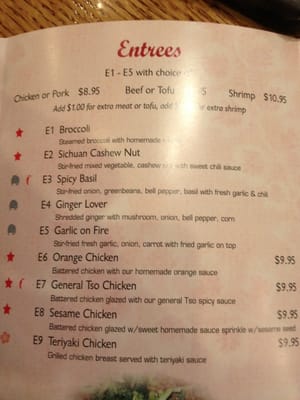 Menu photo 2 Thai Jin Houston, TX