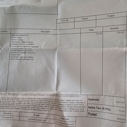 Bill to get fix all the mess Sound Connection they did & they refused to refund Bill to get fix all the mess Sound Connection they did & they refused to refund