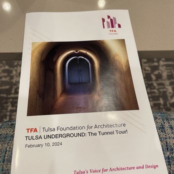 Tulsa Foundation For Architecture - Tulsa Tunnel tour - Architects Near Me - Tulsa, Oklahoma Tulsa Foundation For Architecture - Tulsa Tunnel tour - Architects Near Me - Tulsa, Oklahoma
