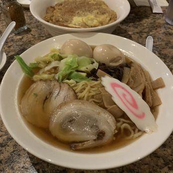 Ryujin Ramen - Front to back: Shoyu Ramen, Tonkatsu Donburi, Miso Ramen - Ramen Near Me - Sacramento, California Ryujin Ramen - Front to back: Shoyu Ramen, Tonkatsu Donburi, Miso Ramen - Ramen Near Me - Sacramento, California