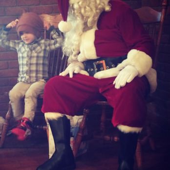 Gameday Grill - santa sitting on a chair - Sports Bars Near Me - Strasburg, Ohio