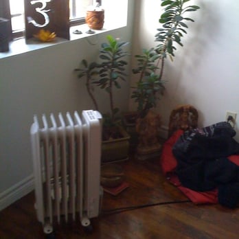 Breathe Yoga Studio - They use lots of heaters to keep the room toasty. - Yoga Near Me - Toronto, Ontario