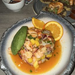 Mango ceviche Mango ceviche