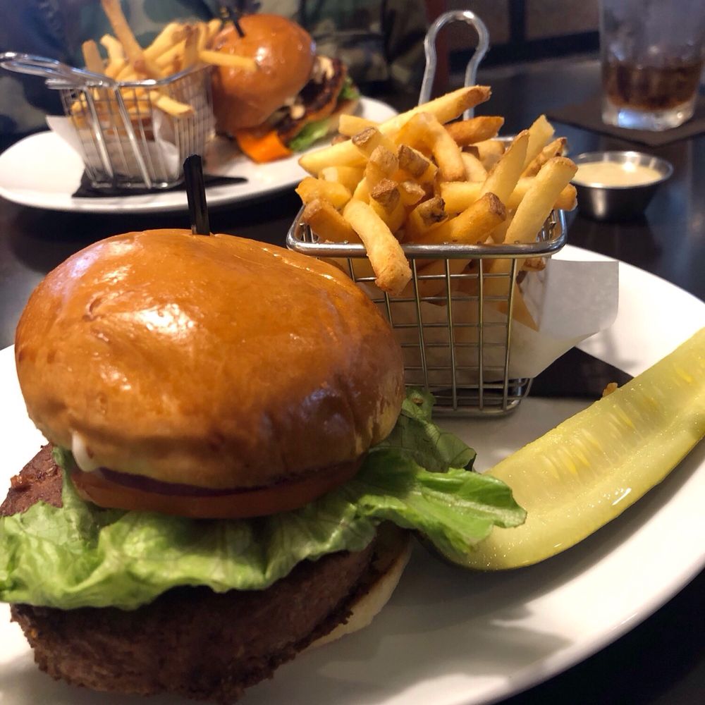 110 Grill - Beyond burger without cheese. Yes! - New American Near Me - Worcester, Massachusetts