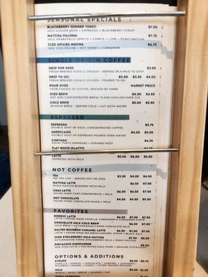 Menu photo 2 Corner Coffee Minneapolis, MN