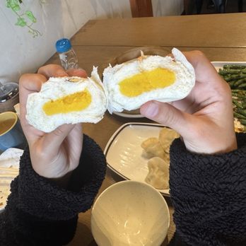 Must Be Dumpling - Custard filling in Steamed animal bao - Chinese Near Me - Pacifica, California