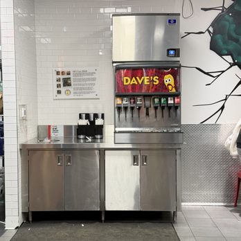 Dave's Hot Chicken - What they have on fountain - Halal Near Me - Toronto, Ontario