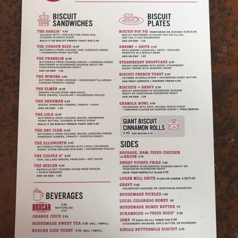 Denver Biscuit Co. - Colfax - Menu - Sandwiches Near Me - Denver, Colorado