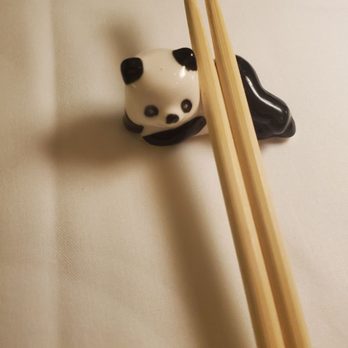 Philippe Chow - Cute little panda chopstick holder - Chinese Near Me - New York, New York