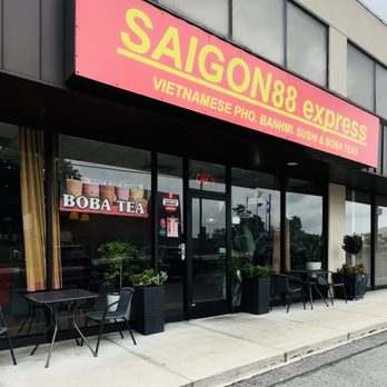 Saigon88 Express - Front entrance to restaurant - Vietnamese Near Me - Mckees Rocks, Pennsylvania