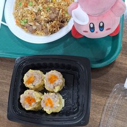 Zen's Noodles - Beef fried rice with Siu Mai