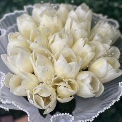 Lucy's Flowers and Gifts - French Tulip Bridal Bouquet