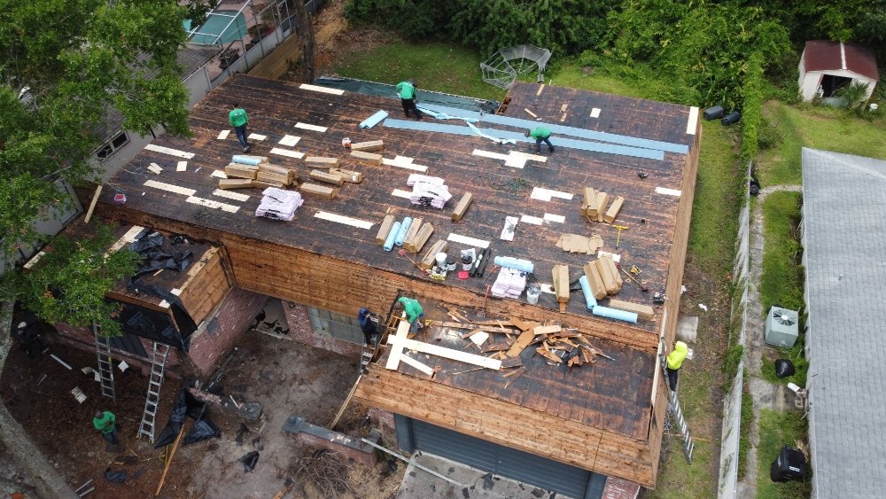 Slide of Roof With Joey