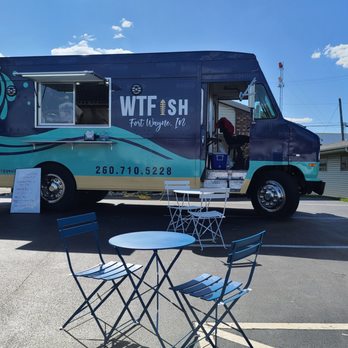 WTFish - a food truck parked in a parking lot - Food Trucks Near Me WTFish - a food truck parked in a parking lot - Food Trucks Near Me