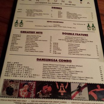Dan Sung Sa - Menu - Korean Near Me - Oakland, California Dan Sung Sa - Menu - Korean Near Me - Oakland, California