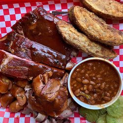 B.B.'s Lawnside BBQ - BB platter