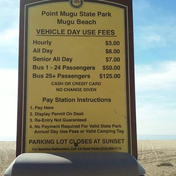 Mugu Beach - Parking fees - Beaches Near Me - Malibu, California