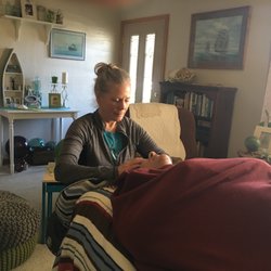 Felisa Holmberg Certified Rolfer - Craniosacral/Brain/Eye session.