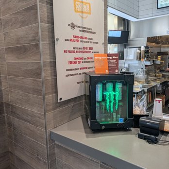 Burger King - The order pickup counter is by the Monster drinks. - Burgers Near Me - Richmond Hill, Ontario