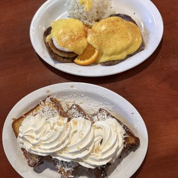 Eggs 'n Things - Waikiki Beach Eggspress - Crab Cake Benedict Hawaiian Sweet Bread French Toast - Breakfast & Brunch Near Me - Honolulu, Hawaii Eggs 'n Things - Waikiki Beach Eggspress - Crab Cake Benedict Hawaiian Sweet Bread French Toast - Breakfast & Brunch Near Me - Honolulu, Hawaii