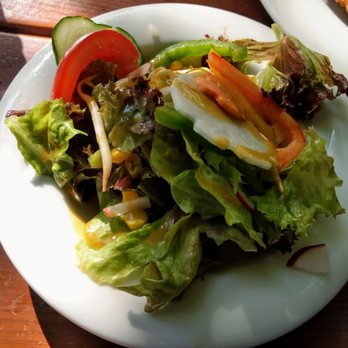 Zum Mohren - Small salad with dressing - German Near Me - Ansbach, BY