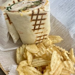 Brown Butter Café & Bakery - Turkey bacon club wrap
