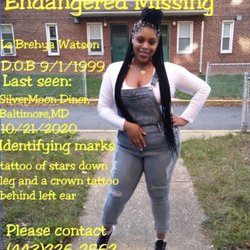 Baltimore Sedan - Last call made to this taxi service...THEY REFUSE TO HELP THE FAMILY!!! Please contact BMPD if you have seen this young lady #FindLaLa