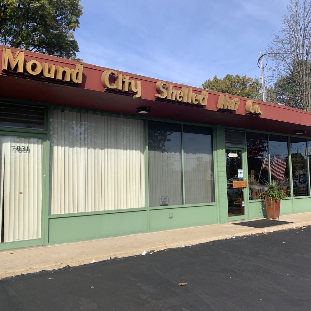 Mound City Shelled Nut - Outside - Chocolatiers & Shops Near Me - Saint Louis, Missouri Mound City Shelled Nut - Outside - Chocolatiers & Shops Near Me - Saint Louis, Missouri