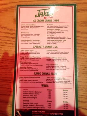 Menu photo 8 Jakes Burgers and Beer Flower Mound, TX