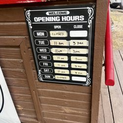 Big Doug’s BBQ - Hours
