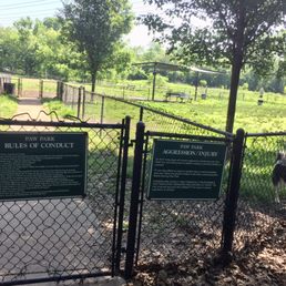 Entrance (you can also enter the large dog park from the back) Entrance (you can also enter the large dog park from the back)