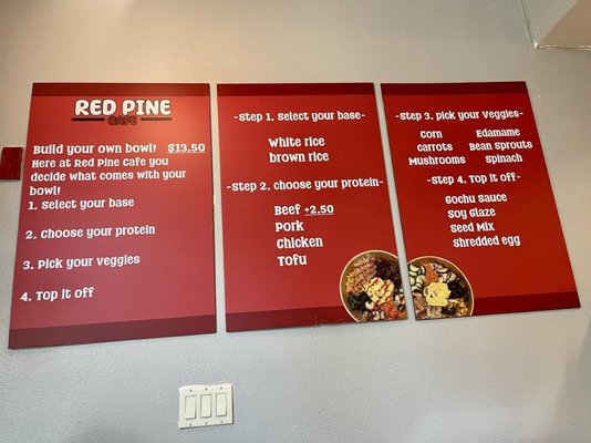 Menu photo 3 Red Pine Cafe Temecula, CA
