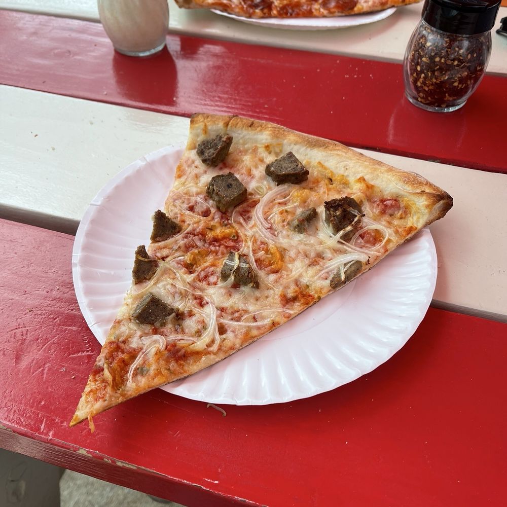 Home Slice Pizza - Meatball pizza - Pizza Near Me - Austin, Texas Home Slice Pizza - Meatball pizza - Pizza Near Me - Austin, Texas