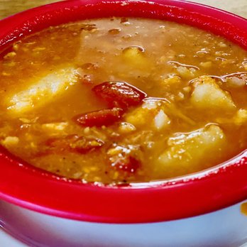 Jerry’s Drive In - bowl of Fish chowder yum yum yum :)... - Burgers Near Me - Pensacola, Florida