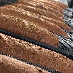 Blue Way - Weizen-Vollkornbaguette, mit Sesam und wird knusprig gebacken