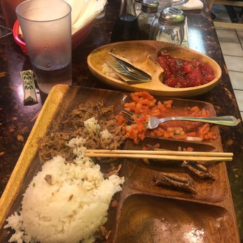 Kehau's Kitchen - After gobbling it up! - Hawaiian Near Me - Aiea, Hawaii