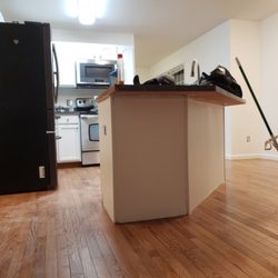 Hastings Property Maintenance - repainted the island white.