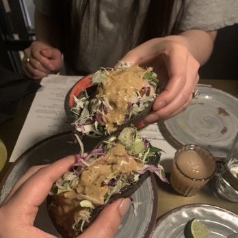 Tacovision - Baja Crispy Cod Taco. really good. - Tacos Near Me - New York, New York