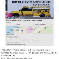 Yellow Truck Mobile - Real experience
