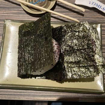 Sushi Tomi - Plum onigiri - Sushi Bars Near Me - Mountain View, California Sushi Tomi - Plum onigiri - Sushi Bars Near Me - Mountain View, California