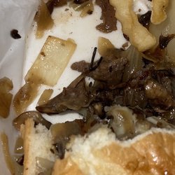 American Deli - Metal inside my Philly cheesesteak