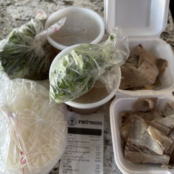 Pho 79 - Pho Tai Chín to go. Both to go orders did not have tai meat - Vietnamese Near Me - Westminster, California Pho 79 - Pho Tai Chín to go. Both to go orders did not have tai meat - Vietnamese Near Me - Westminster, California