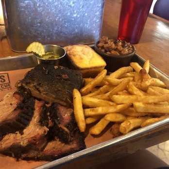 5 B's BBQ - Two meat platter - Barbeque Near Me - Gunnison, Colorado