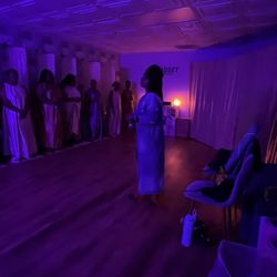 Your Yoni Retreat - Pouring into the women before their yoni steam session. Pause. Relax. Reset